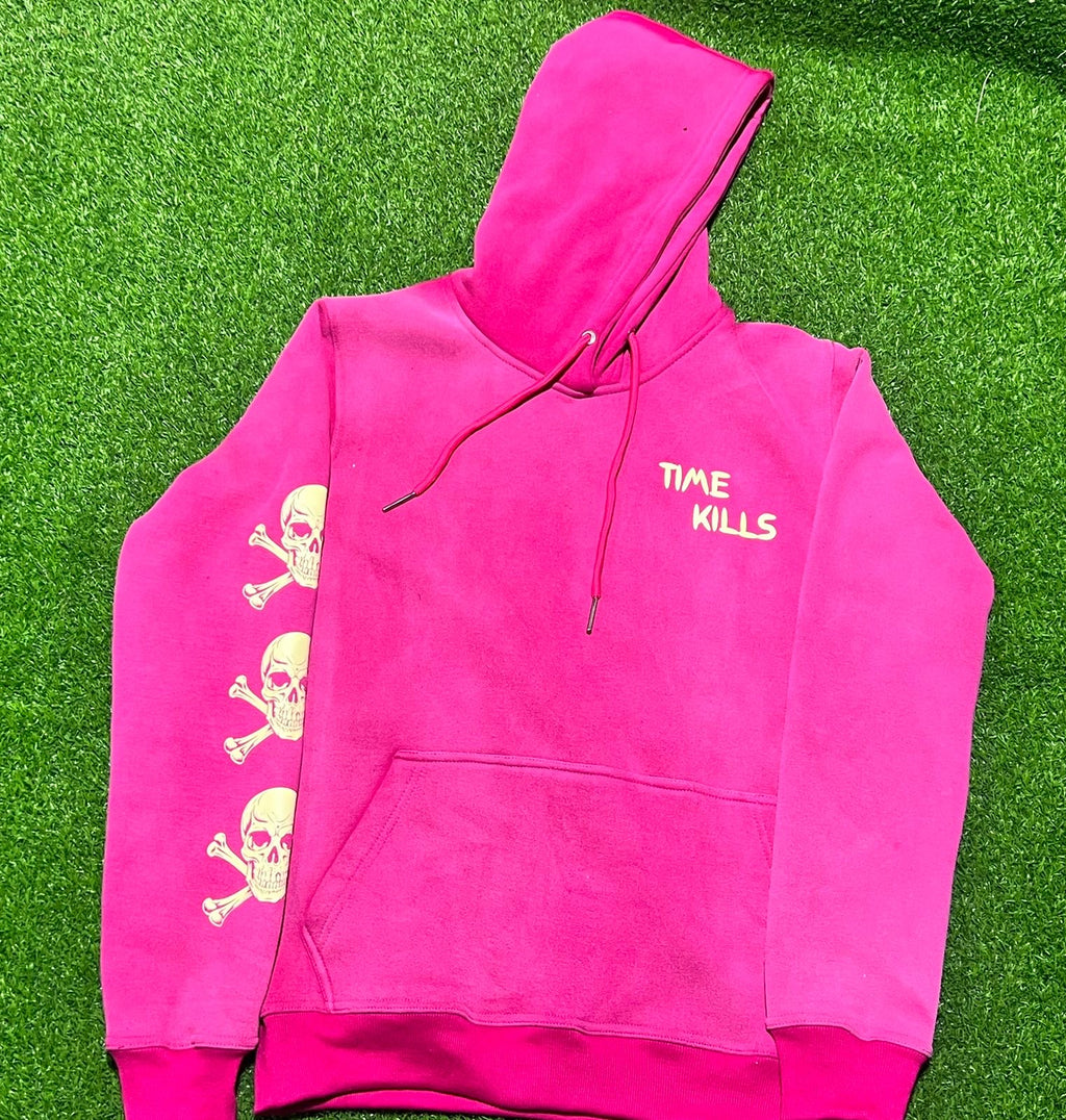 Time Kills " Skull " PullOver