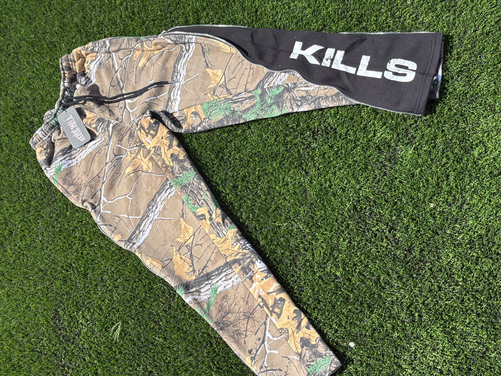 Camo Joggers ( ZipUp Pants )