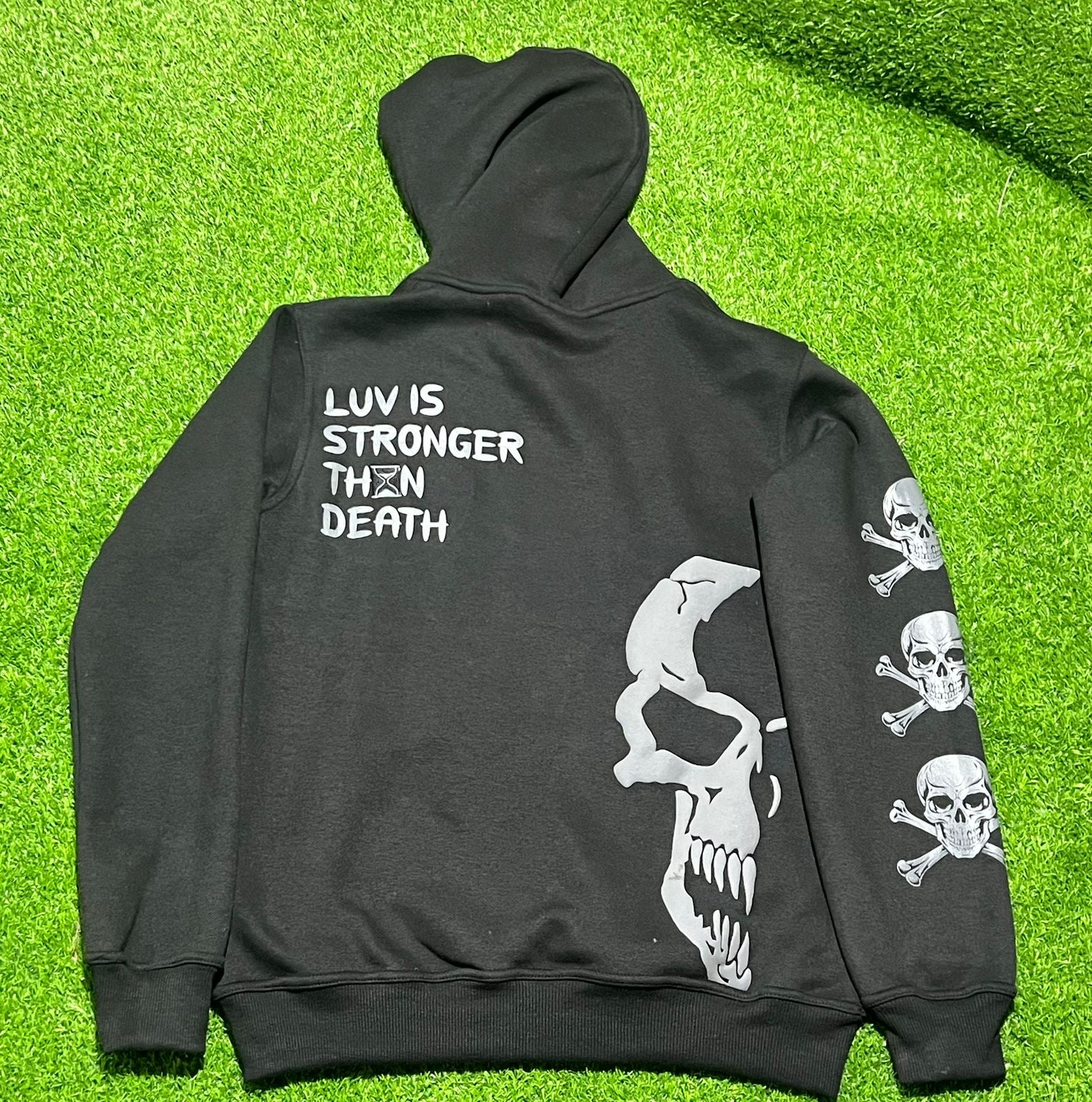 Time Kills " Skull " PullOver