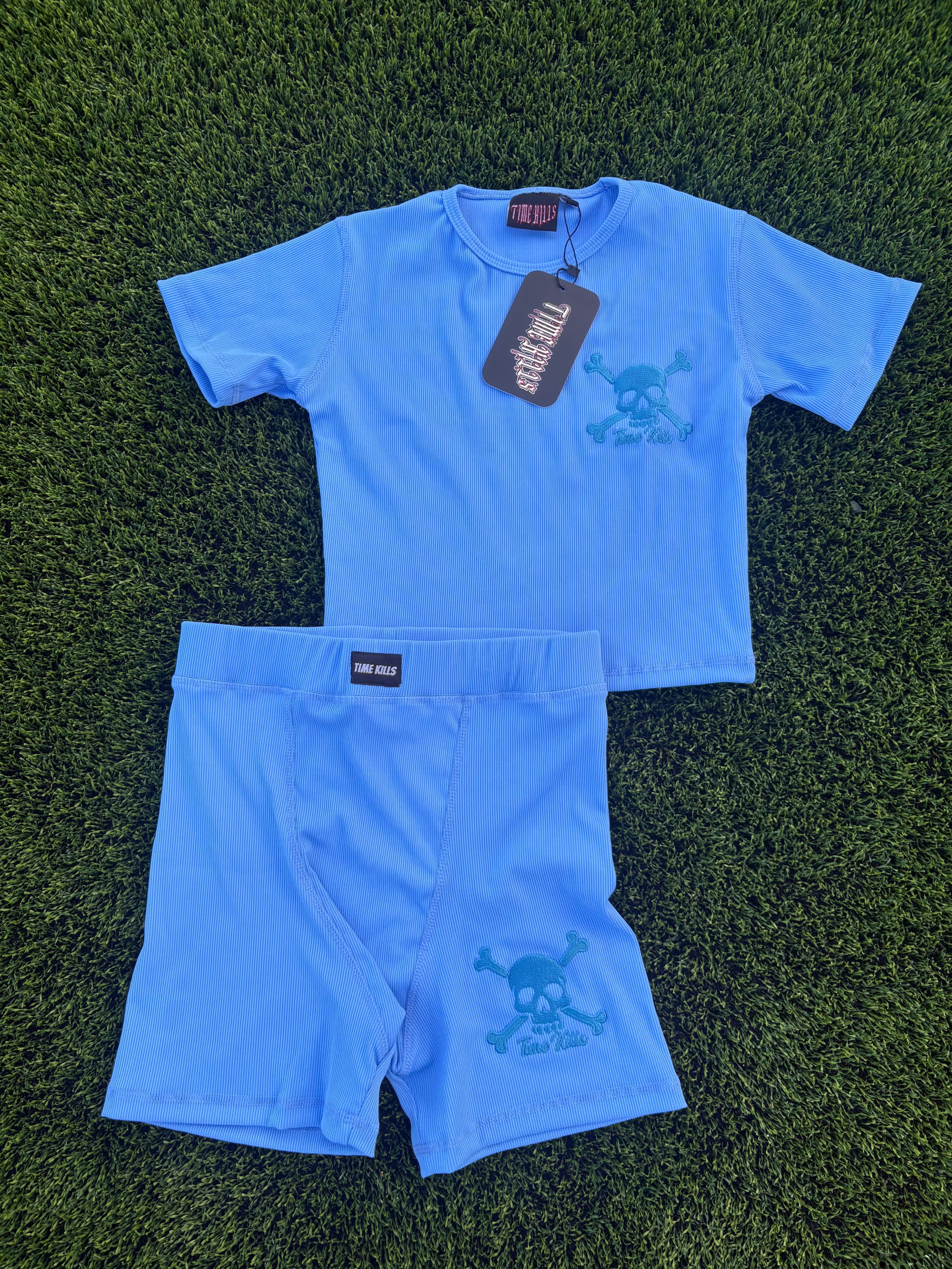 Skull Blue Set