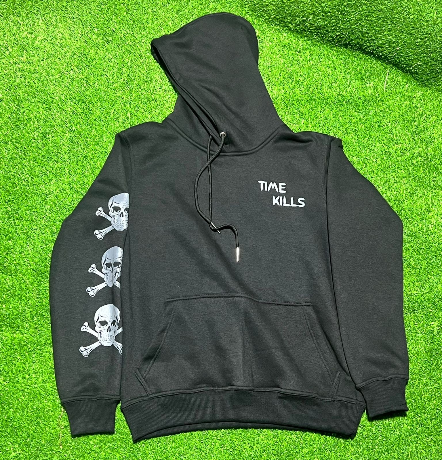 Time Kills " Skull " PullOver