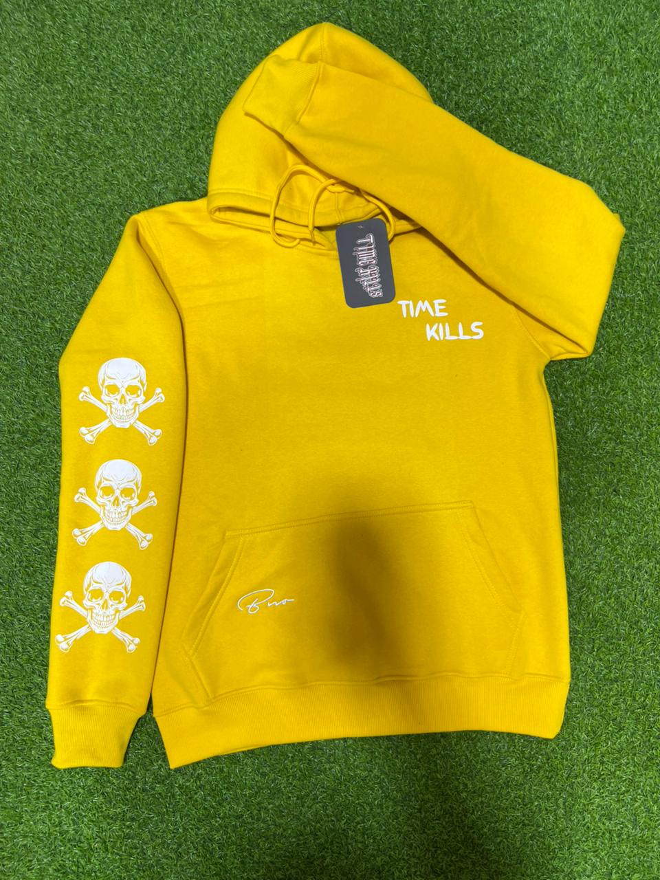 Time Kills " Skull " PullOver